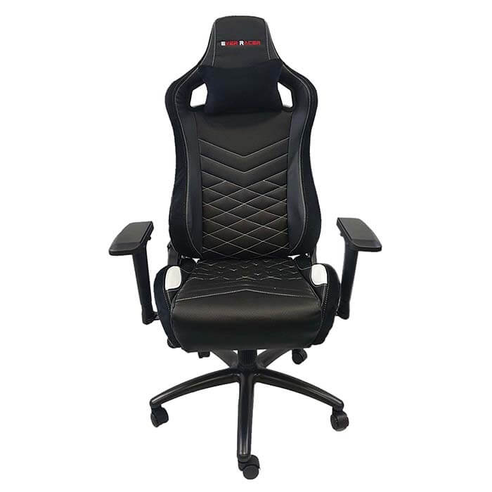 EverRacer ER099 Black and White Gaming Chair