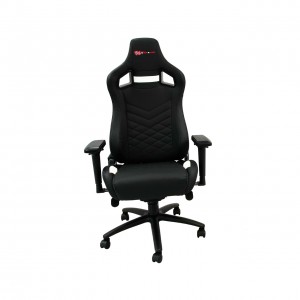 EverRacer Alpha Black and White Gaming Chair